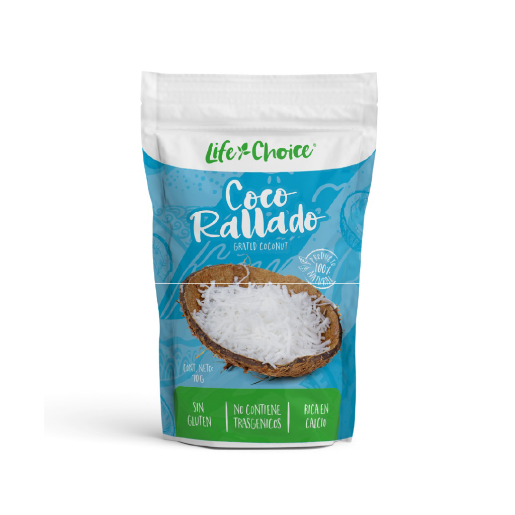 Coco Rallado 70 gr – Life Choice